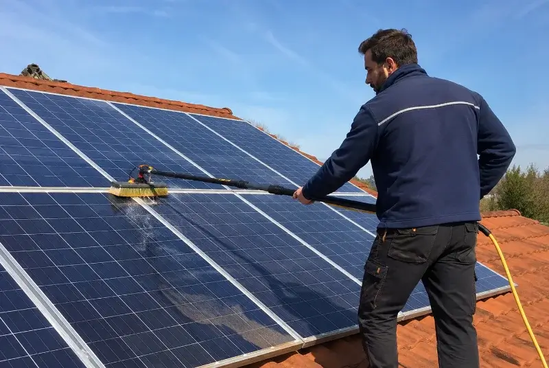 Nettoyage et entretien de panneaux solaires à Combourg