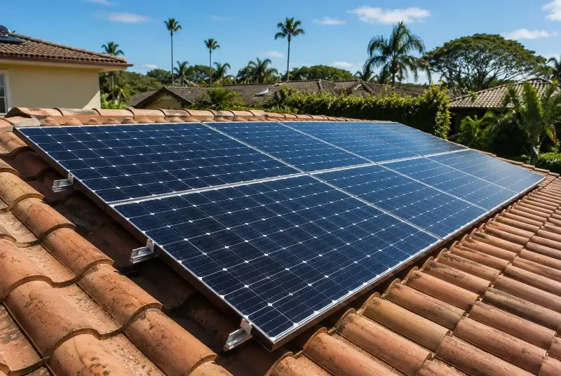 Installation de panneaux solaires à Combourg